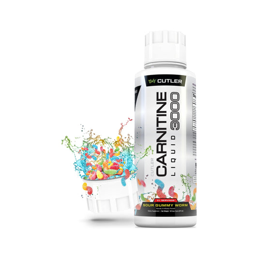 Cutler Nutrition Liquid L-Carnitine Fat Burner Supplement with Acetyl L-Carnitine & L-Carnitine Tartrate - Fat Burner Formula for Optimal Absorption, Energy & Muscle Support